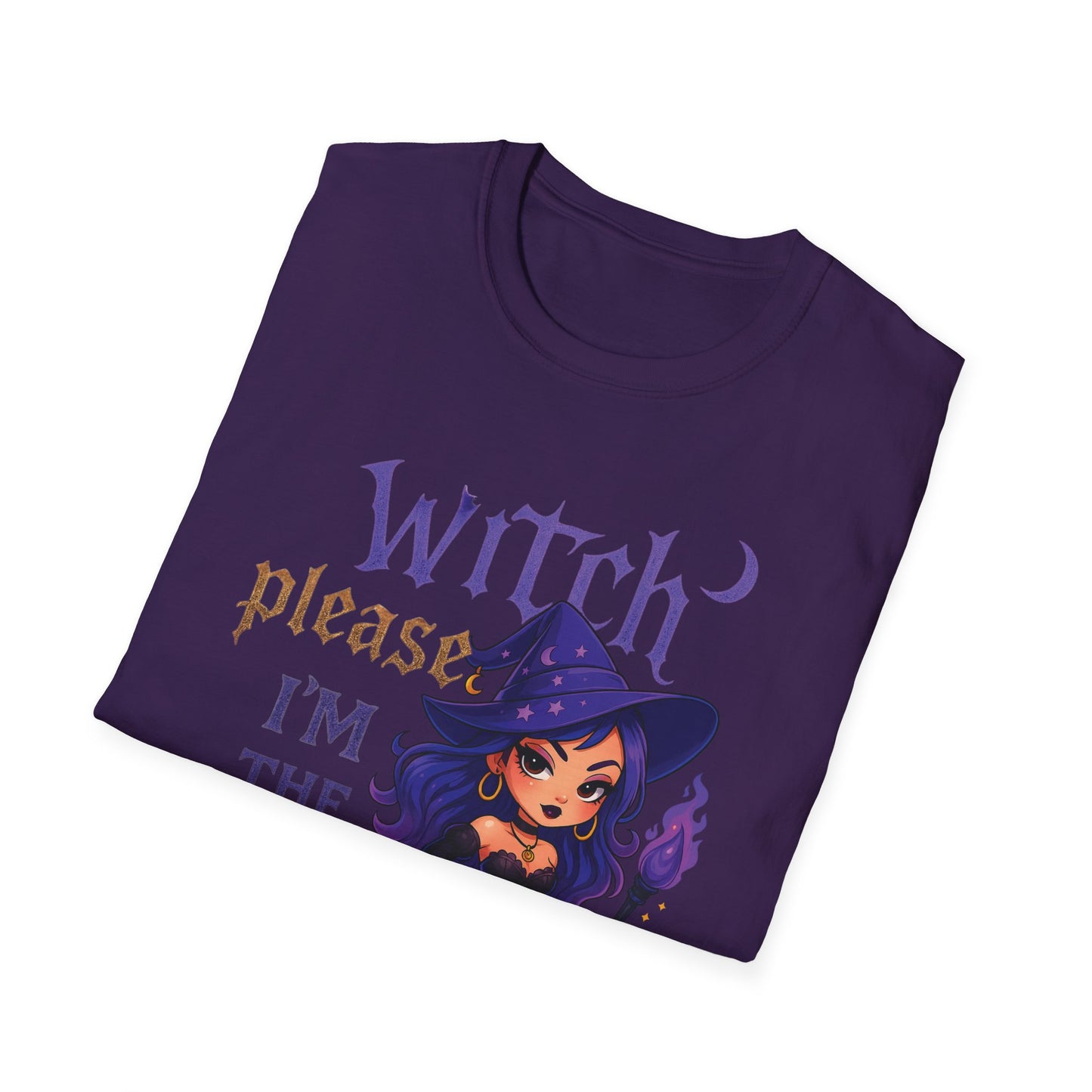 Witch Vibe T-Shirt, Unisex Magic Tee, Halloween Outfit, Gift for Witches Spooky Season, Apparel, Casual Witchy Wear