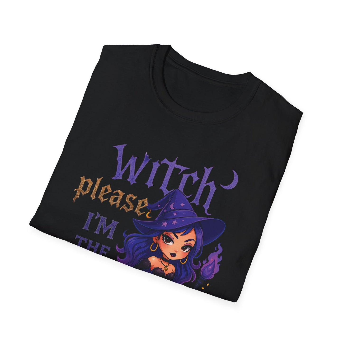 Witch Vibe T-Shirt, Unisex Magic Tee, Halloween Outfit, Gift for Witches Spooky Season, Apparel, Casual Witchy Wear