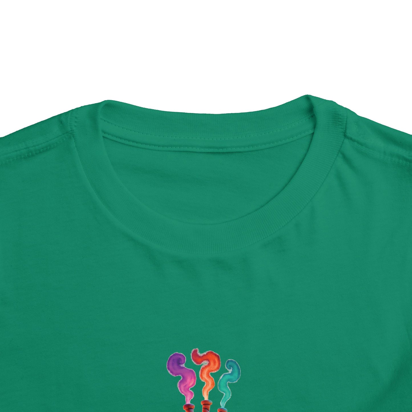 Toddler Short Sleeve Tee - Ruled by Monsters Design, Perfect for Halloween, Children's Costume, Fun Child Tee, Spooky Party Wear, Toddler Gift