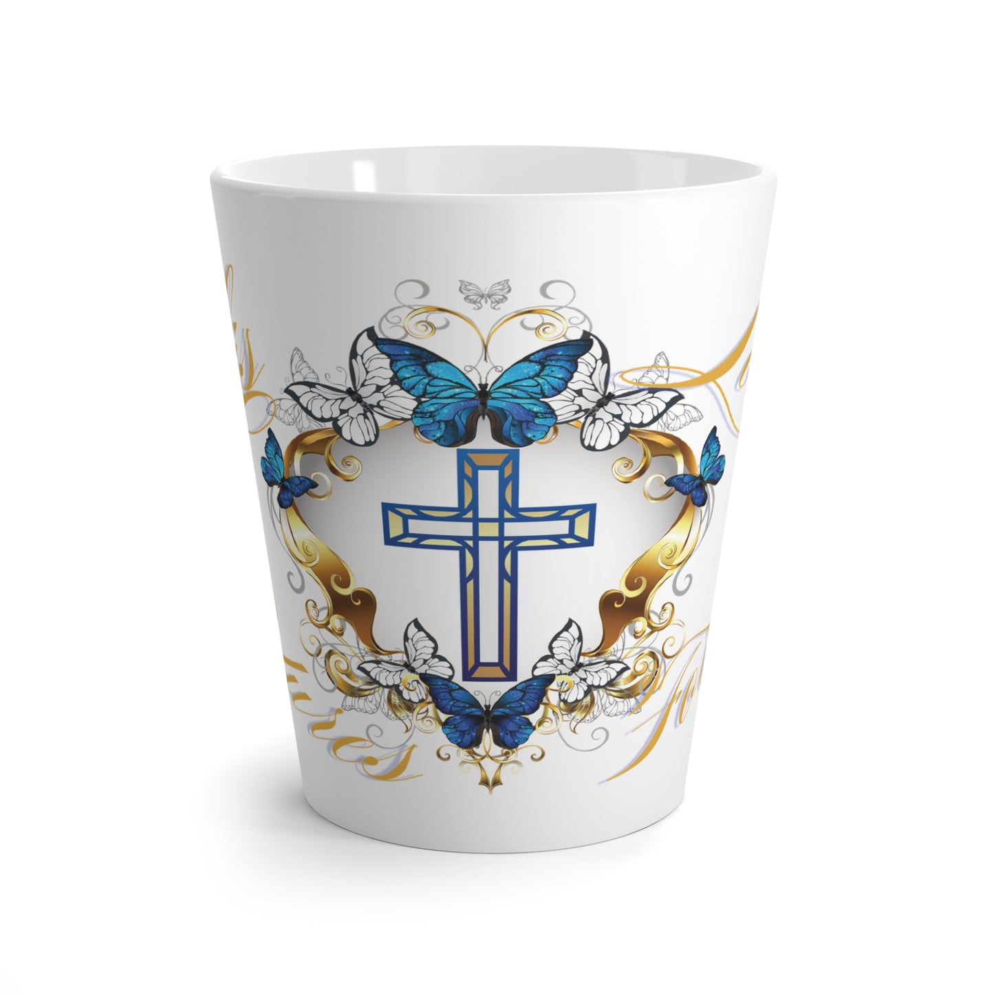 Latte/Coffee Mug ''His Love Endures Forever''