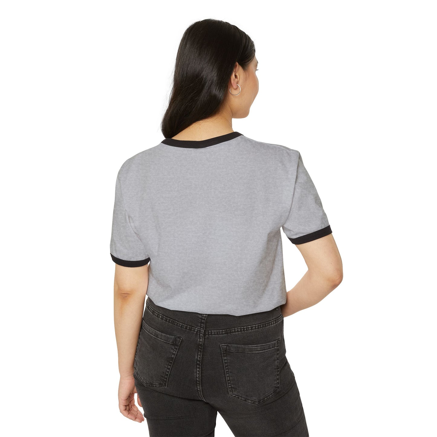 Just a Batty Ringer Tee Stylish T-Shirt Halloween Batty