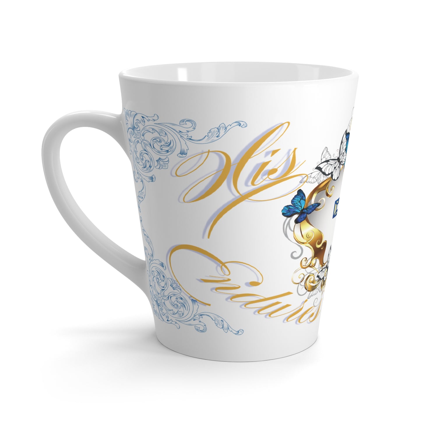 Latte/Coffee Mug ''His Love Endures Forever''