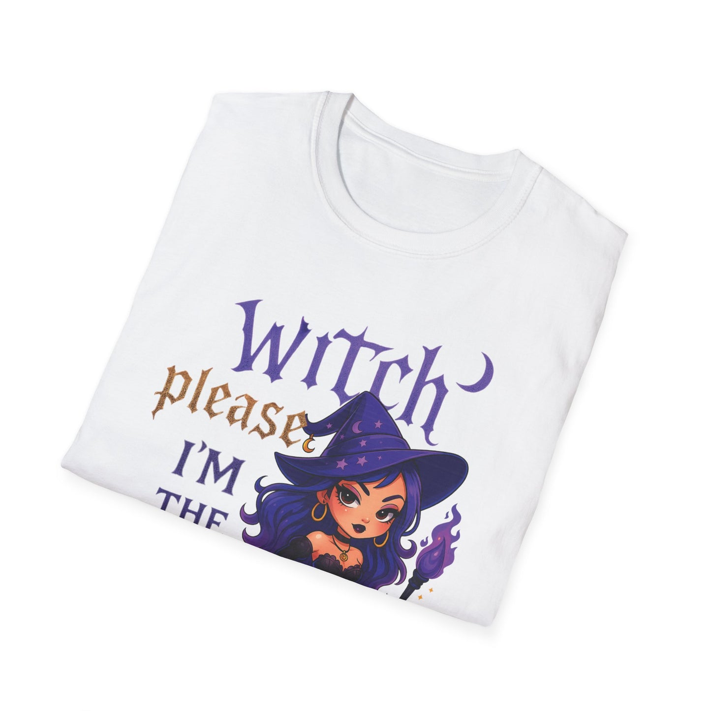 Witch Vibe T-Shirt, Unisex Magic Tee, Halloween Outfit, Gift for Witches Spooky Season, Apparel, Casual Witchy Wear