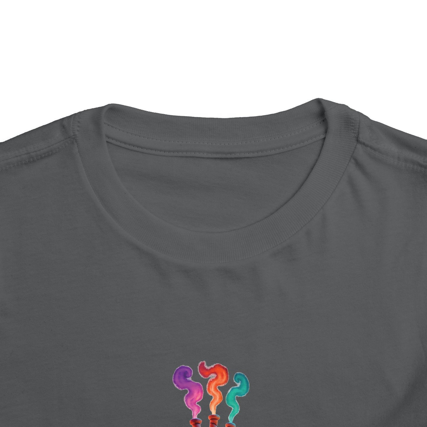 Toddler Short Sleeve Tee - Ruled by Monsters Design, Perfect for Halloween, Children's Costume, Fun Child Tee, Spooky Party Wear, Toddler Gift