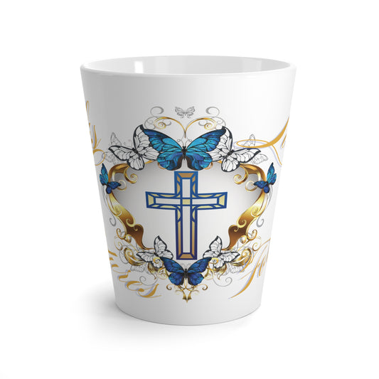 Latte/Coffee Mug ''His Love Endures Forever''